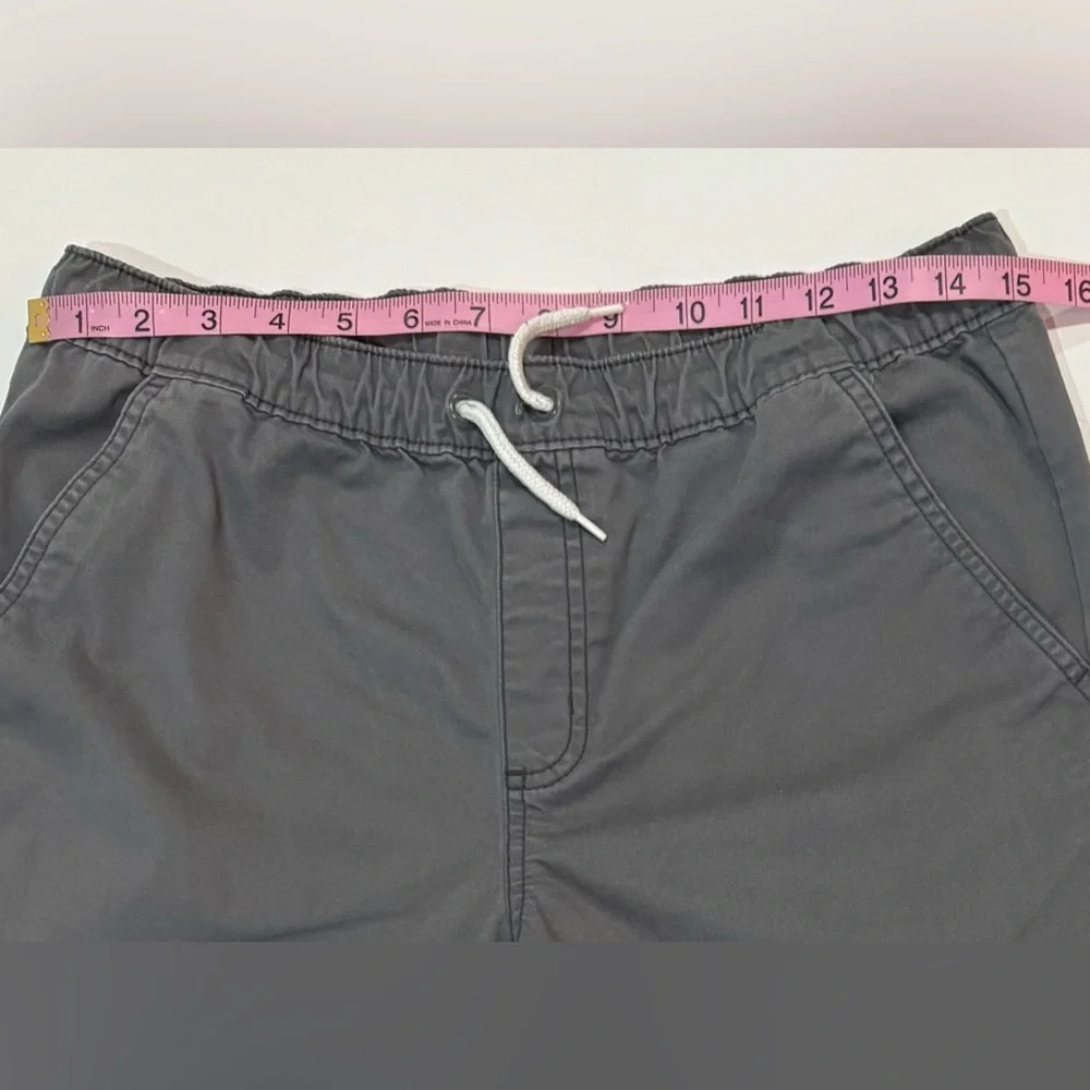Cat & Jack Pants Boys Size 18 Gray Pull On Stretch Casual Dress Pants